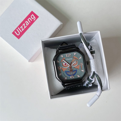 Nahast rihmaga meeste vabaaja käekell