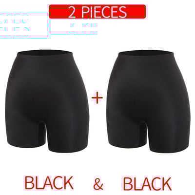 Pantaloni scurți de siguranță pentru femei, anti uz, invizibil sub fustă Pantaloni scurți pentru femei, fără sudură, ultra subțiri, mătase de gheață, pantaloni de siguranță cool