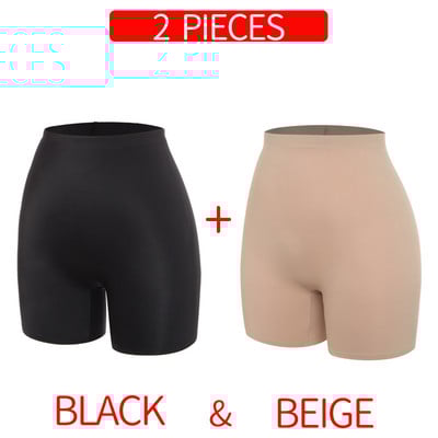 Pantaloni scurți de siguranță pentru femei, anti uz, invizibil sub fustă Pantaloni scurți pentru femei, fără sudură, ultra subțiri, mătase de gheață, pantaloni de siguranță cool