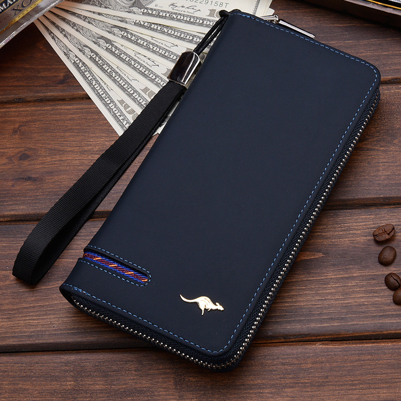 Muški novčanici Poznati brend Klokan narukvica Spojka Duga torbica za muškarce Torba za telefon velikog kapaciteta Držač kartice