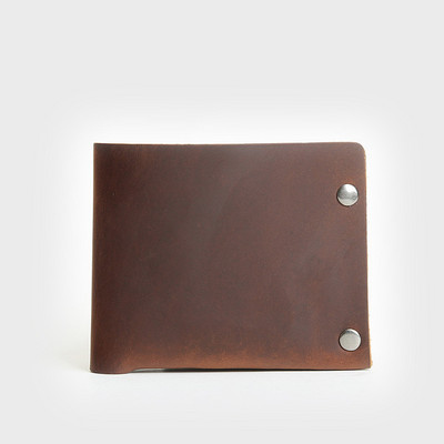 készült férfi pénztárca Férfi Vintage kézzel készített őrült lóbőr rövid, bifold pénztárcák pénztárca kártyatartó érme zsebbel