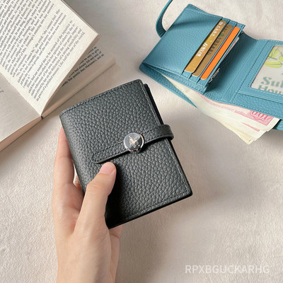 Nahast naiste rahakotid Luksuslikud pika Haspi litši mustriga mündikotid Naiste brändi ühevärvilised Uus õhuke siduriga telefonikott