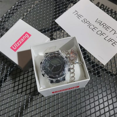 Sportlik kummist käekell elektroonilise ekraaniga