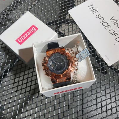 Sportlik kummist käekell elektroonilise ekraaniga