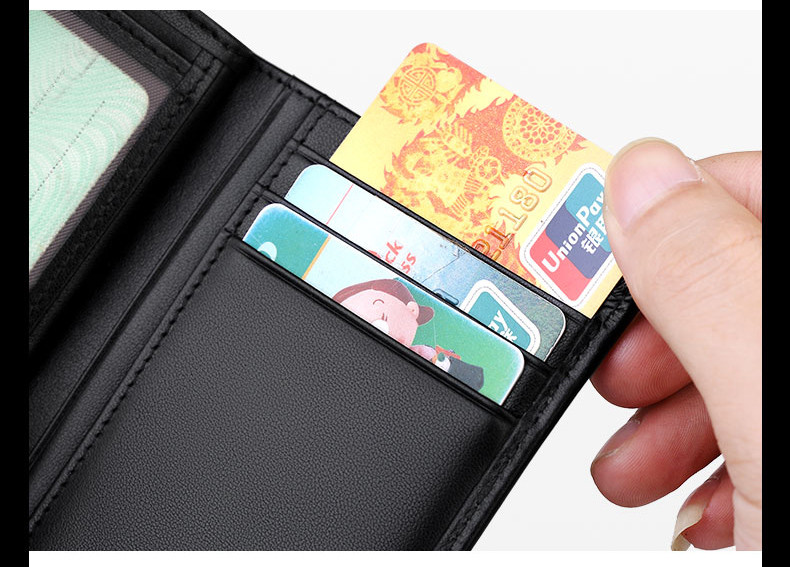 WILIAMPOLO Férfi Pénztárcák Rövid Luxus Bőr Férfi Pénztárca mini Férfi pénztárca Bőr Retikül hitelkártya Luxus csomag PL181368