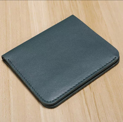 alkalmi férfi pénztárca luxus dizájn Rövid pénztárca vékony kártyatartó Masszív pénzes táska híres márka vékony minimalista pénztárca