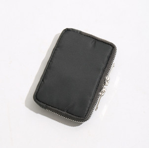 Japán férfi nylon pénztárca vízálló diákcipzáras rövid pénztárcák alkalmi ifjúsági mini pénztárcák uniszex kézitáska