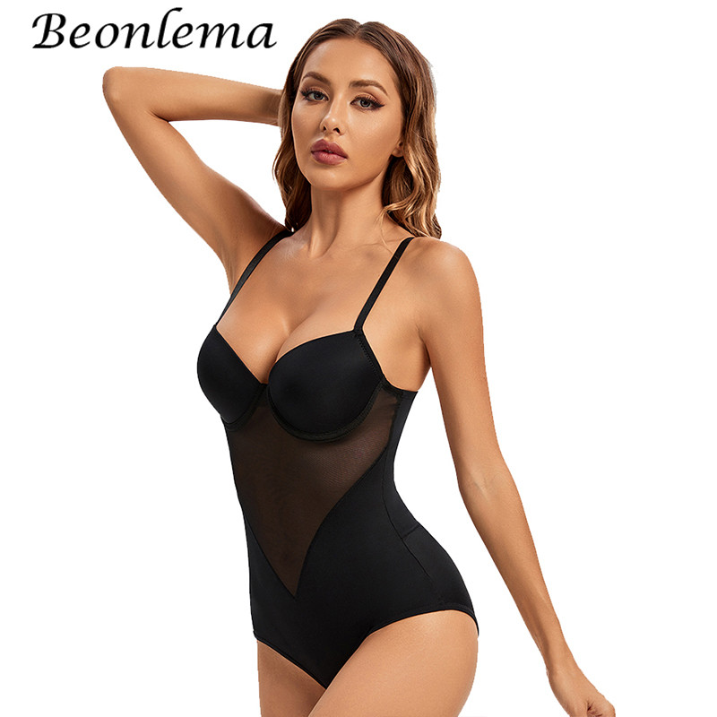 Body Shapewear Naiste sideained ja vormijad Võrgust body, hingav talje treenija tagumik Lifter Shaper salendav korsett aluspesu