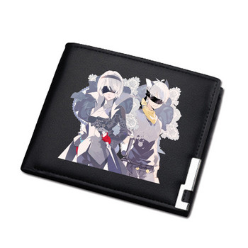 NieR:Automata Παιχνίδι Unisex Long Coin Purse YoRHa No. 2 Pu Δερμάτινο κοντό πορτοφόλι Κάτοχος ταυτότητας Γυναικεία σέξι τσάντα χρημάτων