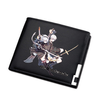 NieR:Automata Παιχνίδι Unisex Long Coin Purse YoRHa No. 2 Pu Δερμάτινο κοντό πορτοφόλι Κάτοχος ταυτότητας Γυναικεία σέξι τσάντα χρημάτων