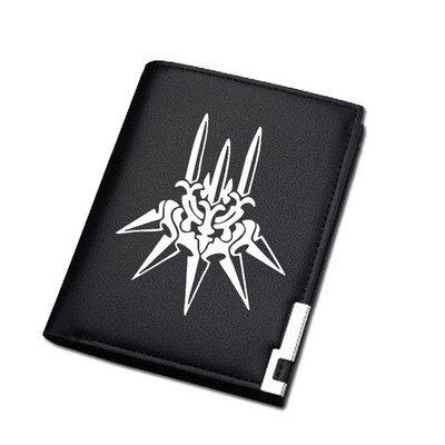 NieR:Automata Game Unisex hosszú érmepénztárca YoRHa No. 2 Pu bőr rövid pénztárca személyi igazolványtartó női szexi pénzes táska