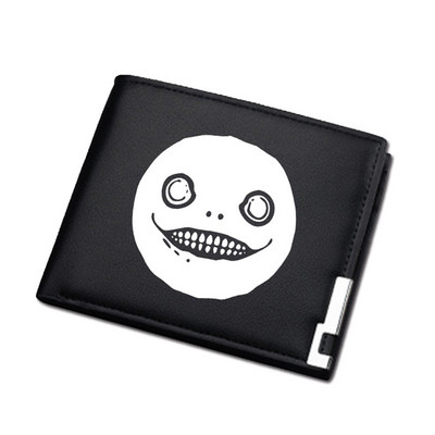 NieR:Automata Game Unisex hosszú érmepénztárca YoRHa No. 2 Pu bőr rövid pénztárca személyi igazolványtartó női szexi pénzes táska