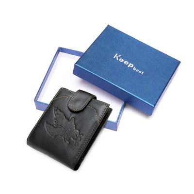 MVA meeste rahakott Nahast meeste rahakott Meestele Bifold rahakott Meeste rahakotid münditaskuga õhuke rahakott kaartide jaoks 7040