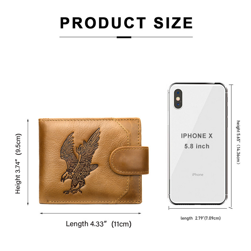 MVA meeste rahakott Nahast meeste rahakott Meestele Bifold rahakott Meeste rahakotid münditaskuga õhuke rahakott kaartide jaoks 7040