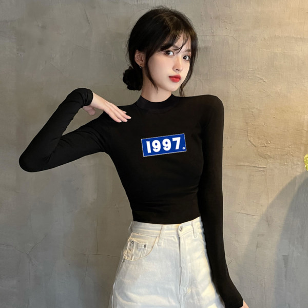 Bluza casual pentru femei in diverse culori cu cifre