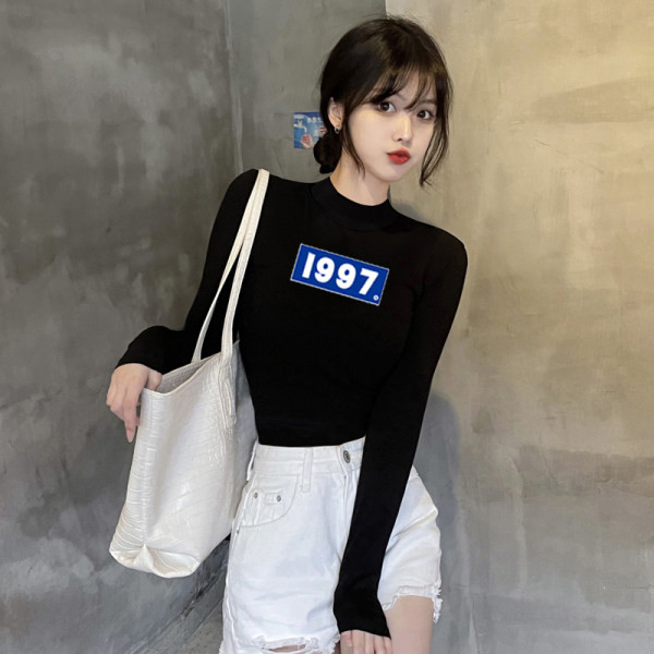 Bluza casual pentru femei in diverse culori cu cifre