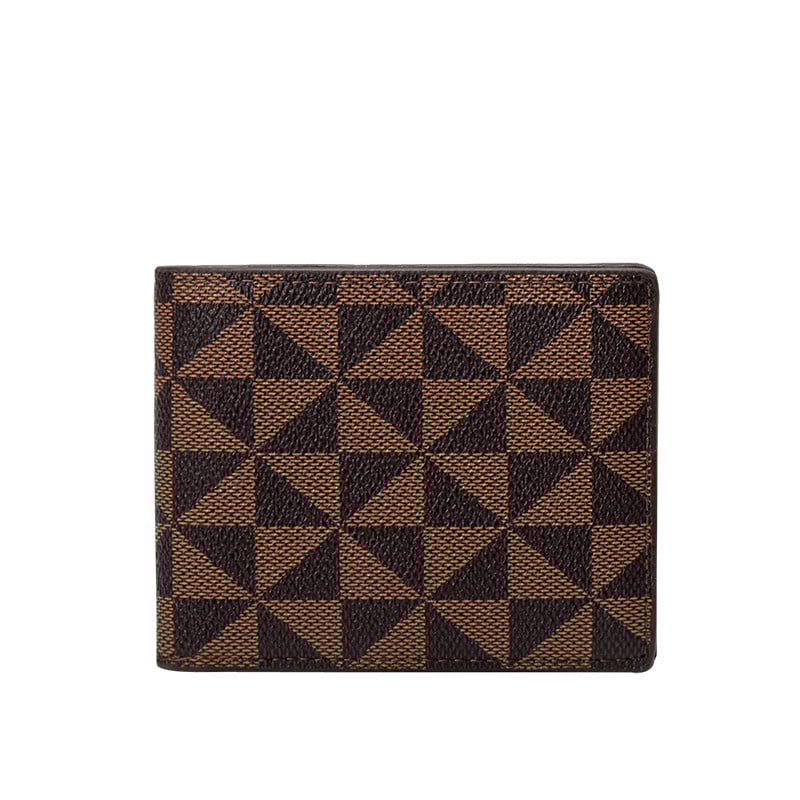 2022. aasta luksusbrändi disain Meeste rahakott Klassikaline mood rahakott Ruuduline nahast õhuke rahakott Bifold Lühikesed fotokrediitkaardihoidjad