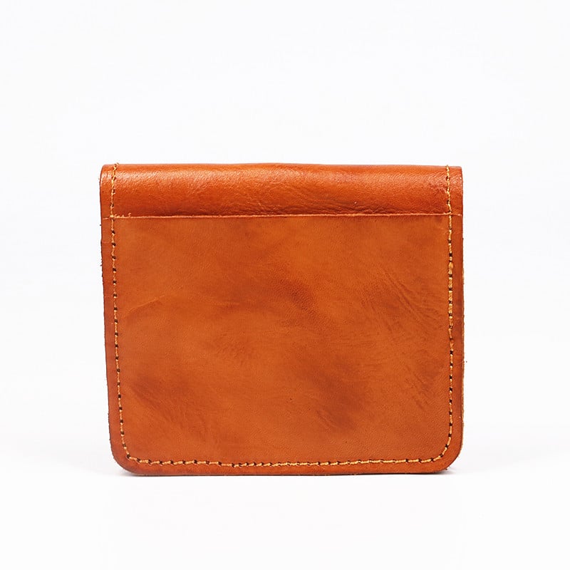 Novčanik za muškarce Ženske marke Vintage, ručno rađeni kratki, mali muški novčanici, torbica, držač kartice s patentnim zatvaračem, džepom za novčiće