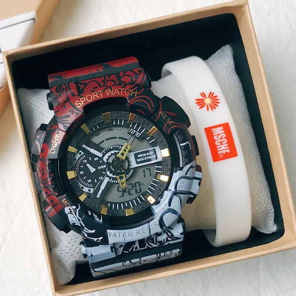 Sportinis vyriškas laikrodis - šviečiantis