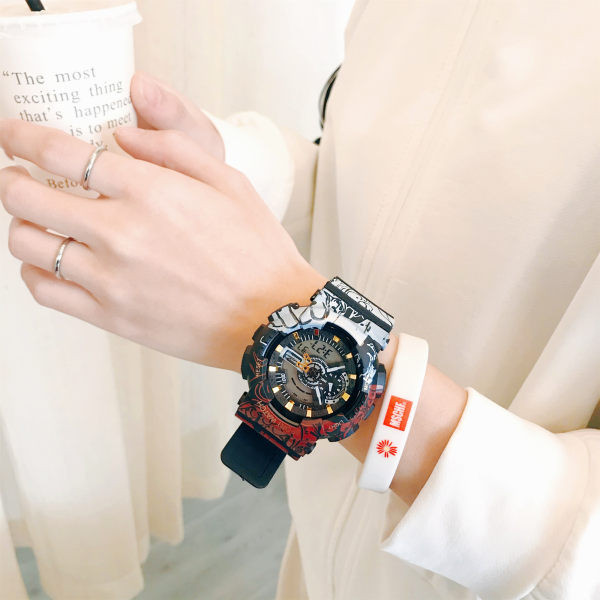 Sportinis vyriškas laikrodis - šviečiantis