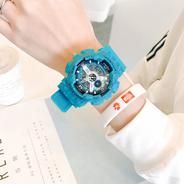 Sportinis vyriškas laikrodis - šviečiantis