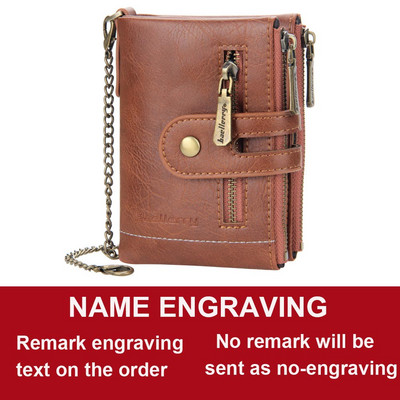 2021 m. Naujos individualizuotos vyriškos piniginės su vardo graviravimu Aukštos kokybės trumpų kortelių laikiklis Vyriškas piniginės monetų laikiklis piniginės berniukui