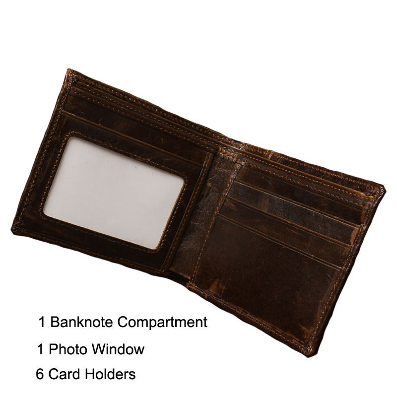 Natūralios odos vyriškos piniginės kortelių laikiklis europietiško stiliaus pynimo karvės odos vyriškos piniginės 2 sulankstomos trumpos piniginės aukštos kokybės mados