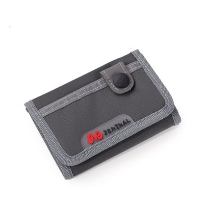 Muški platneni novčanik, kratka dizajnerska muška torbica s patentnim zatvaračem, luksuzna robna marka, poslovni držač za kreditnu karticu za tinejdžere