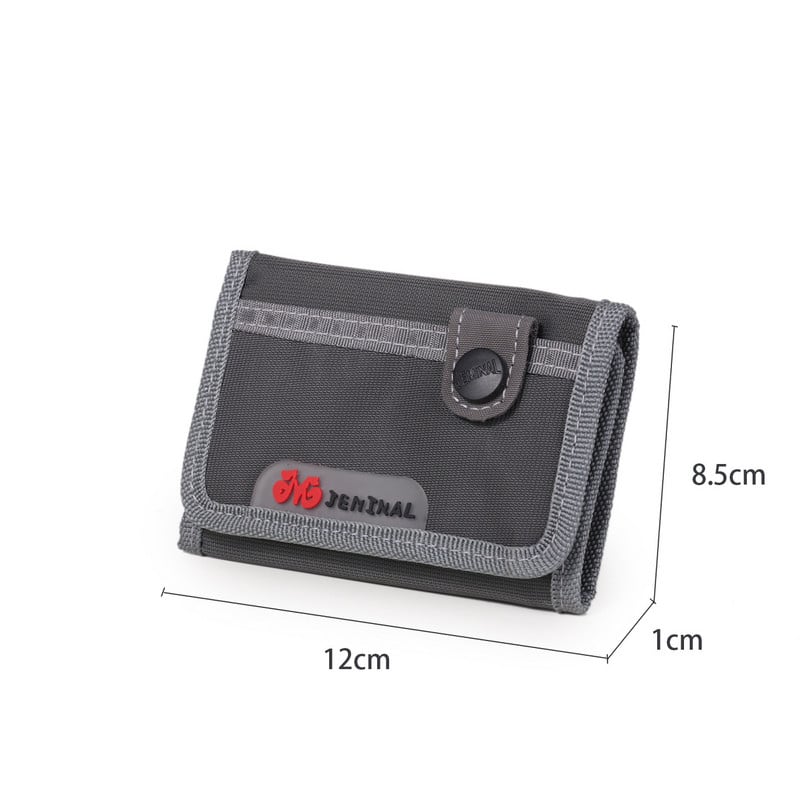 Muški platneni novčanik, kratka dizajnerska muška torbica s patentnim zatvaračem, luksuzna robna marka, poslovni držač za kreditnu karticu za tinejdžere