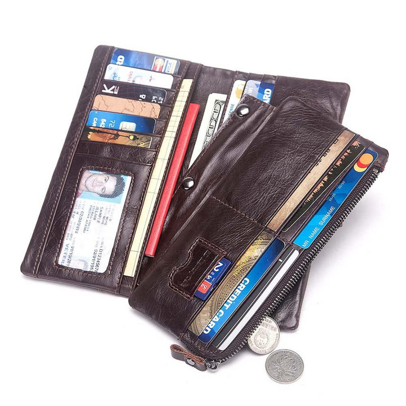 KAVIS Fashion 100 % piniginė moteriška piniginė Portomonee Patogus ilgas spaustukas pinigams Lady Vallet kortelių laikiklis mergaitėms