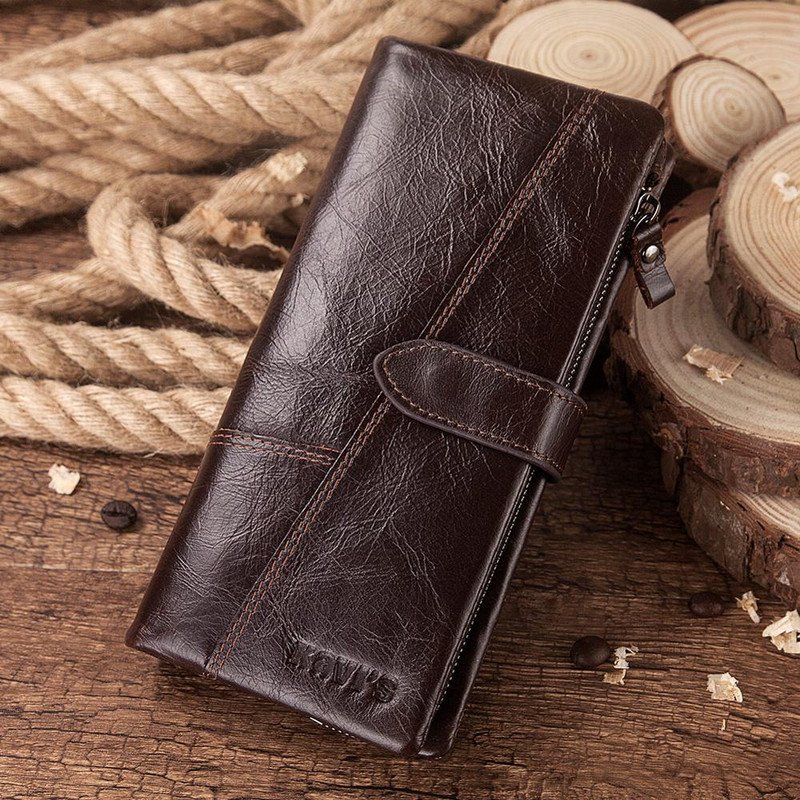 KAVIS Fashion 100 % piniginė moteriška piniginė Portomonee Patogus ilgas spaustukas pinigams Lady Vallet kortelių laikiklis mergaitėms