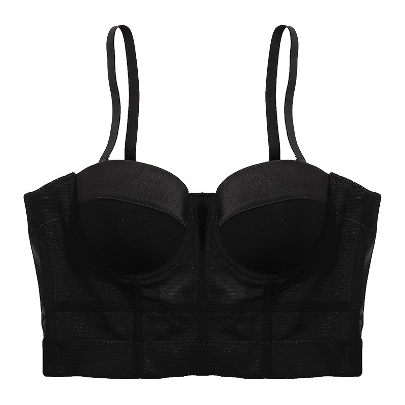 Ženski grudnjak Push up grudnjaci Ljetna moda Jednobojni podstavljeni korzeti Crop topići Ženski naramenice Kamizoli Donje rublje