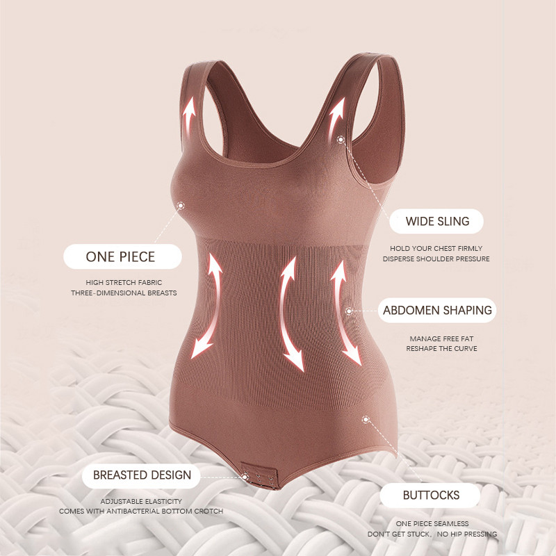 AMYQSLPveličina jednodijelni bodi Bodi za treniranje do struka Ženski push up korzet Bešavno uvlačenje trbuha i međunožja Usko donje rublje