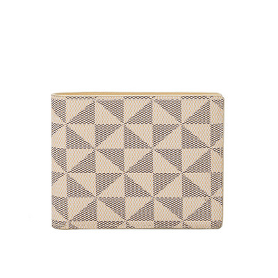 Férfi pénztárca Luxus márkájú, rövid csíkos retro stílusú ajándék, több kártyapozíció, üzleti pénztárcatartó