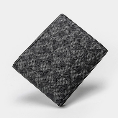 Férfi pénztárca Luxus márkájú, rövid csíkos retro stílusú ajándék, több kártyapozíció, üzleti pénztárcatartó