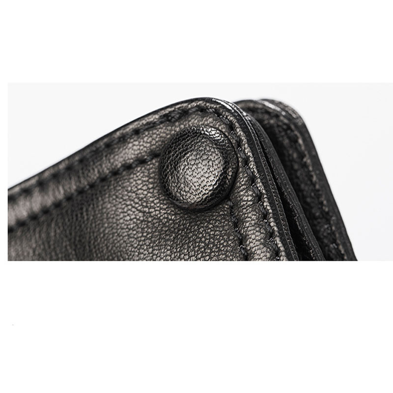 AETOO Boys rankų darbo piniginė vyriška sekcijos vertikali pastraipa retro avikailio vyriška odinė daugiafunkcinė minkšta oda Vintažinė piniginė