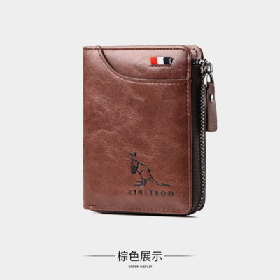 Uus naiste rahakott Rfid blokeeriv nahast rahakott tõmblukk Visiitkaardihoidja rahakott Rahakott meestele
