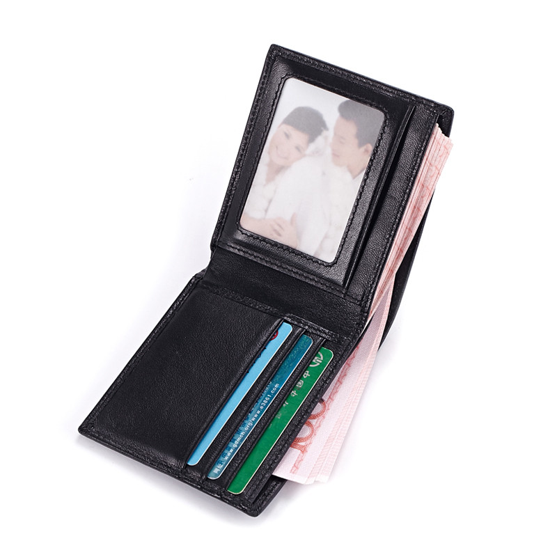 SOUTH GOOSE Portofele din  Portofel scurt pentru bărbați de lux, de oaie de înaltă calitate.