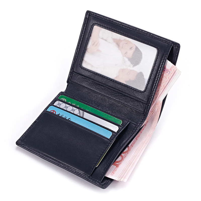 SOUTH GOOSE Portofele din  Portofel scurt pentru bărbați de lux, de oaie de înaltă calitate.