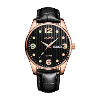 Vyriškas elegantiškas laikrodis – dviejų spalvų