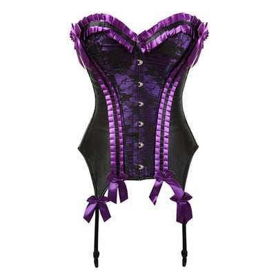 Seksi grudnjaci Korzeti Korzet s cvjetnim čipkama Gornji dio donjeg rublja Ženska obuća za struk Cincher Body Shaper Korzet s velikim grudima Velika veličina