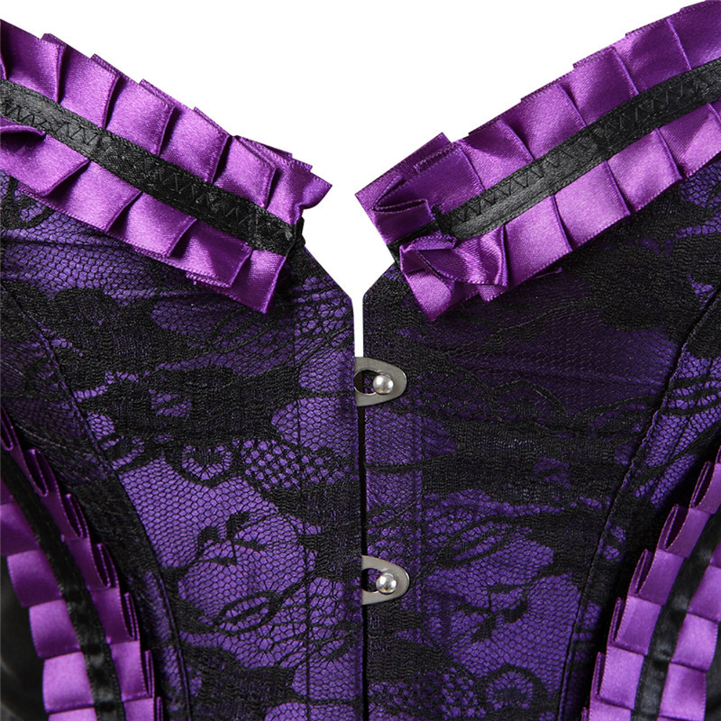 Seksi grudnjaci Korzeti Korzet s cvjetnim čipkama Gornji dio donjeg rublja Ženska obuća za struk Cincher Body Shaper Korzet s velikim grudima Velika veličina