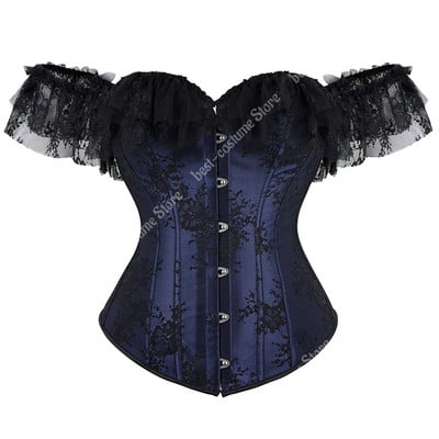 Printsessi korsett rinnakorsett naistele Roosa korsett Top Lilled Jacquard Plus Size Vintage lilleline korsett Pesukorsett