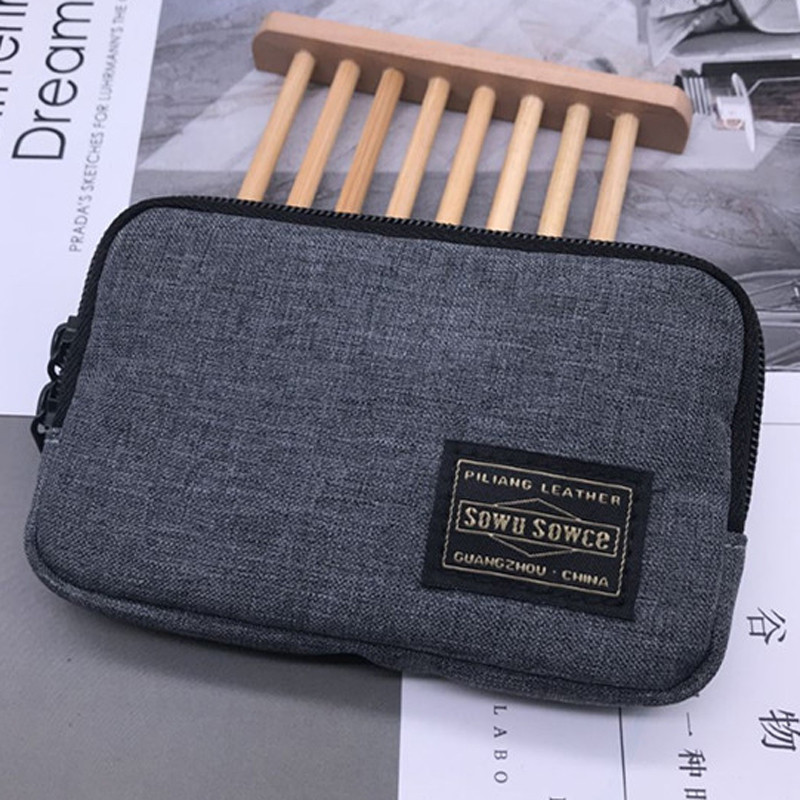 Japoniška vyriška piniginė Trumpa piniginė Nailono audiniai Kasdieninės studentų piniginės Jaunimo piniginė Vizitinių kortelių laikiklis Nauja vandeniui atspari maža piniginė