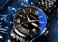 Naujo modelio vyriškas laikrodis su metaline apyranke