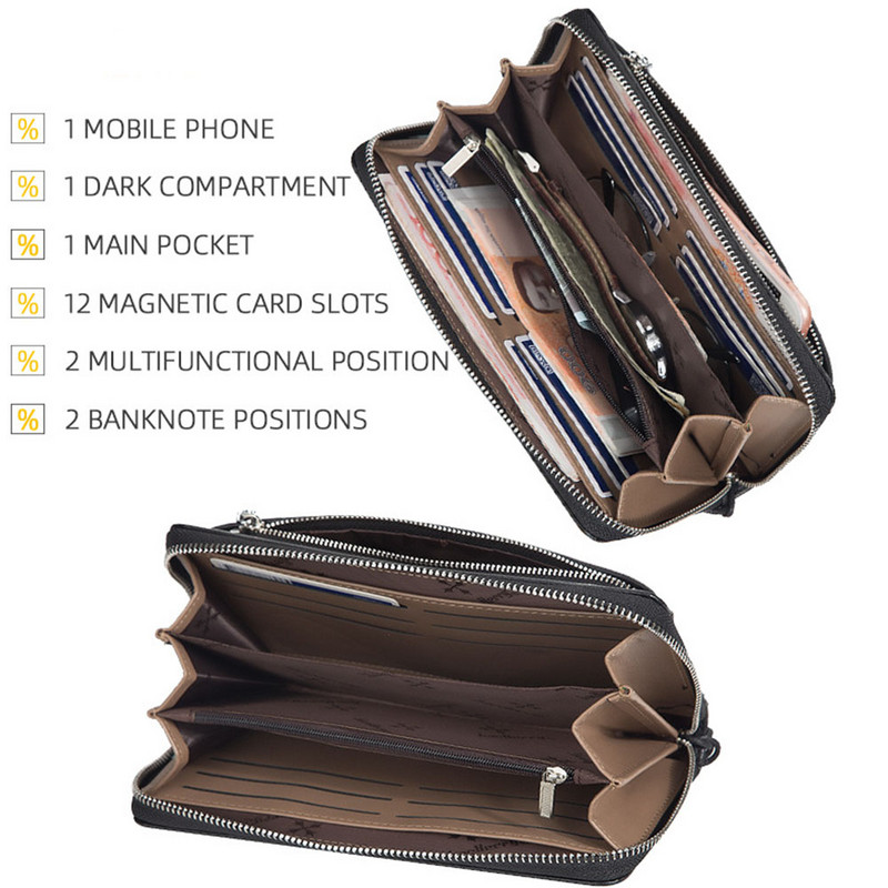 Portofele clutch pentru bărbați, 2022