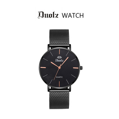 Vandeniui atsparus laikrodis su apvaliu ciferblatu