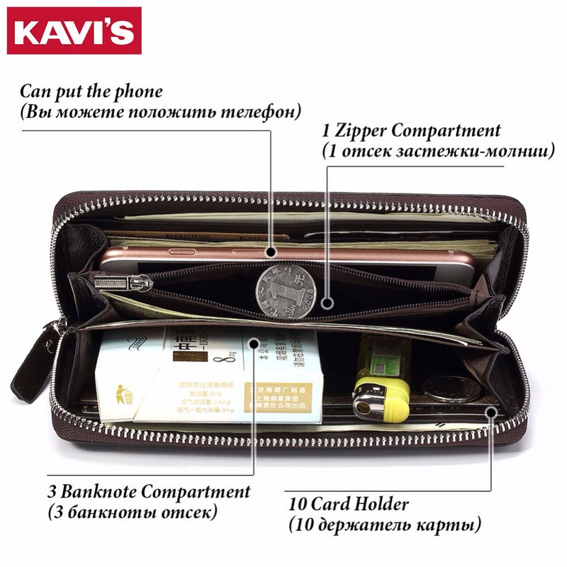 KAVIS 2019 Garsaus prekės ženklo Vyriškos piniginės Piniginės Vyriška Cuzdan Clutch Ilga Verslo Piniginė Portomonee Magic Perse