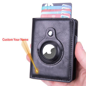 Rfid Blocking Card Holder Ανδρικά πορτοφόλια Τσάντα χρημάτων 2022 Small Leather Slim Wallets Μίνι πορτοφόλια για Airtag Air Tag