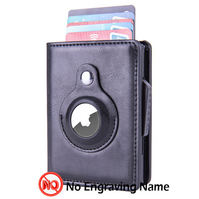 Rfid blokavimo kortelių laikiklis Vyriškas piniginės Pinigų krepšys 2022 Mažos odinės plonos piniginės Mini piniginės, skirtos Airtag Air Tag